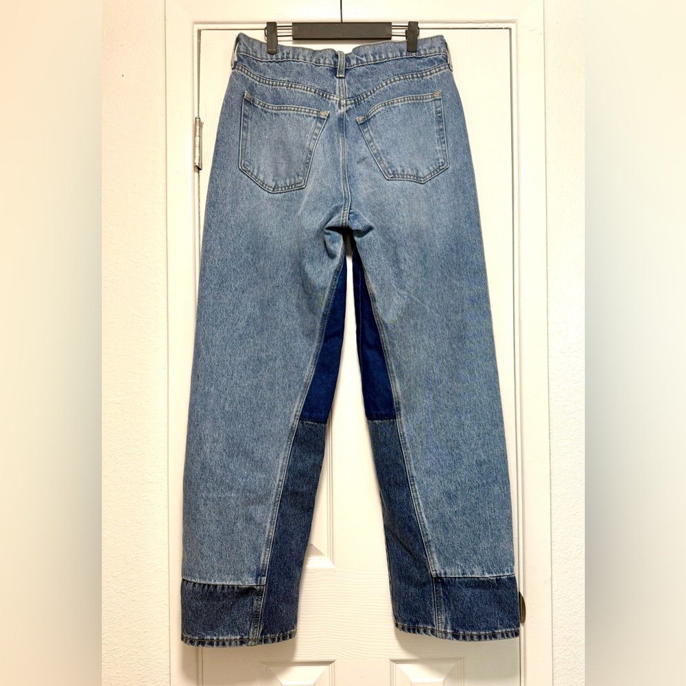 Universal Thread Blue Star Patch Boyfriend Jeans - image 8